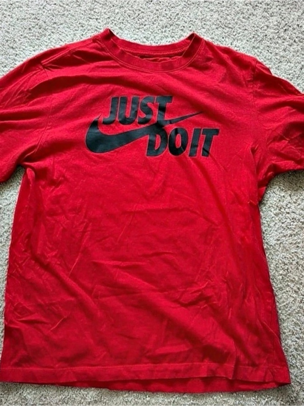 Nike Sportswear Just Do It T-Shirt Short Sleeve Just Do It Tee in Red